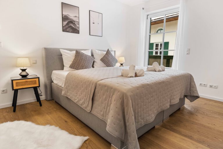 1. Schlafzimmer mit Kingsize-Bed