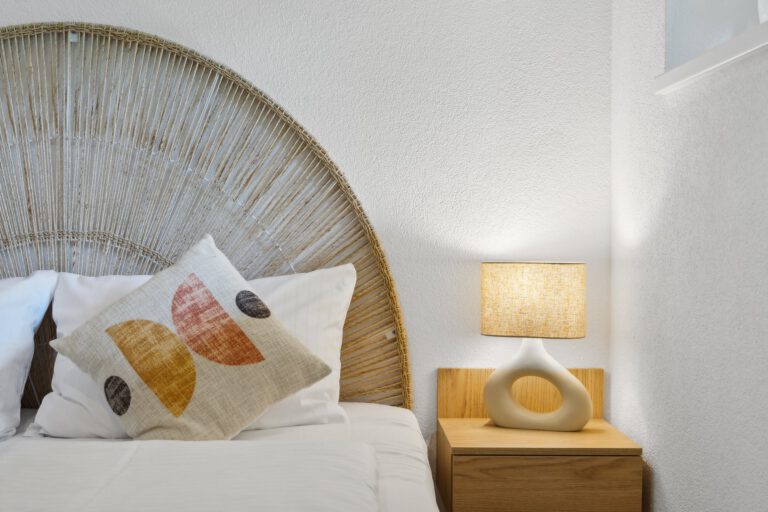 Die Schlafzimmer in der Casa Oasis III sind liebevoll eingerichtet.